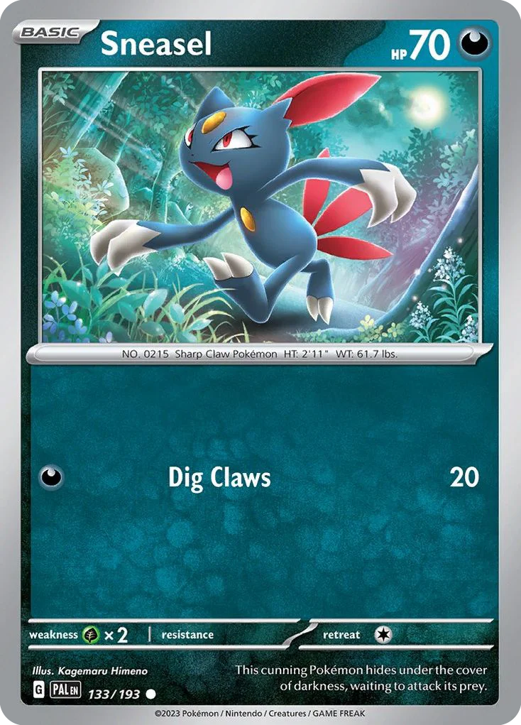 Sneasel 133/193 Common