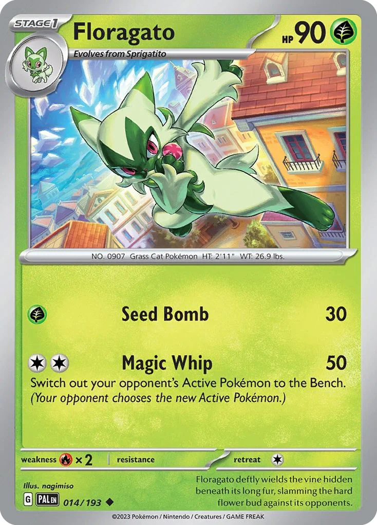 Floragato 014/193 Uncommon