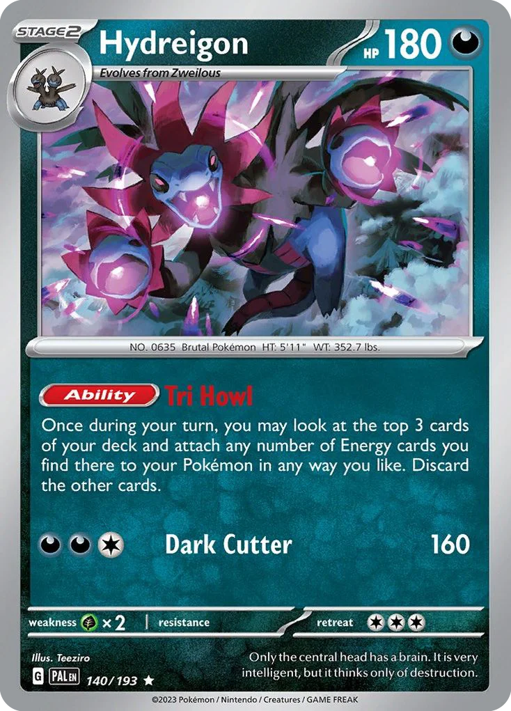 Hydreigon 140/193 Rare