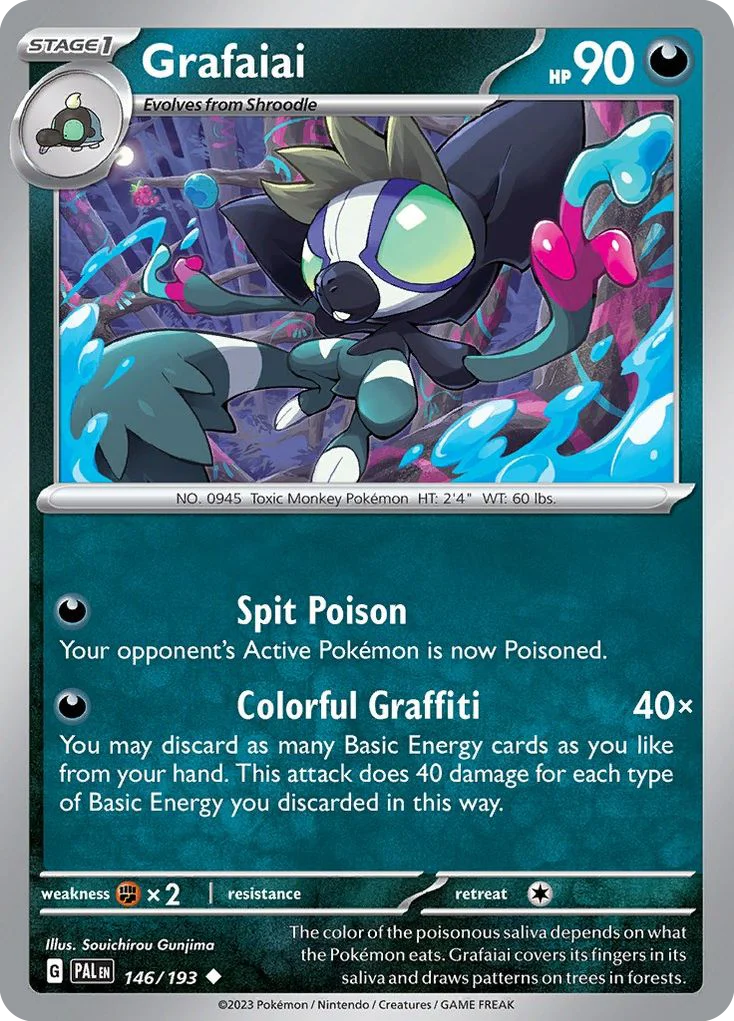 Grafaiai 146/193 Uncommon