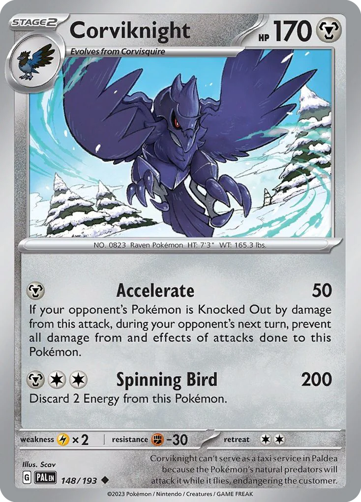 Corviknight 148/193 Uncommon
