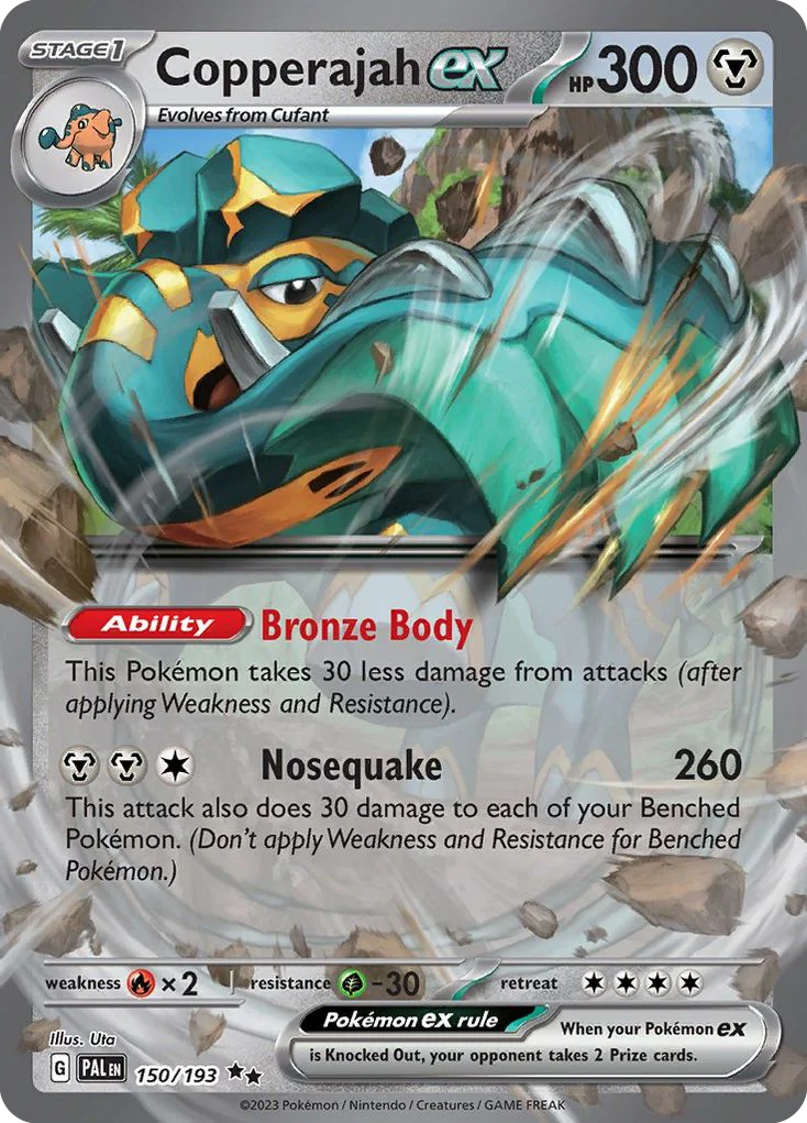 Copperajah ex 150/193 Double rare