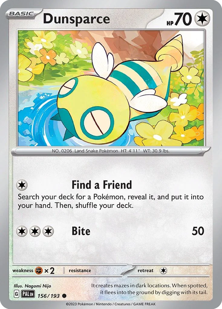 Dunsparce 156/193 Common
