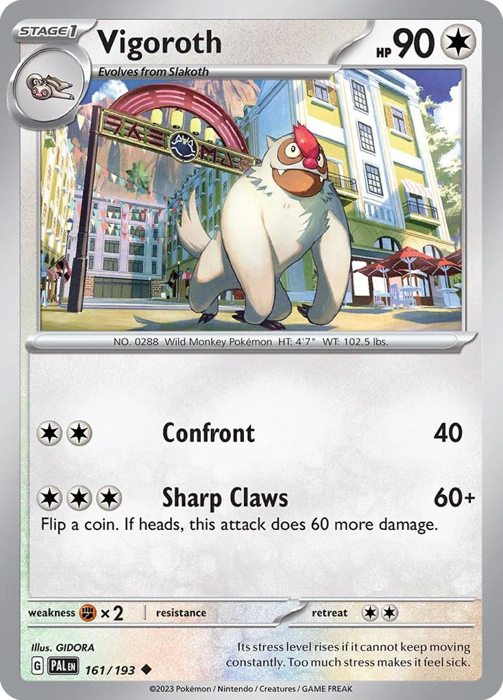 Vigoroth 161/193 Uncommon