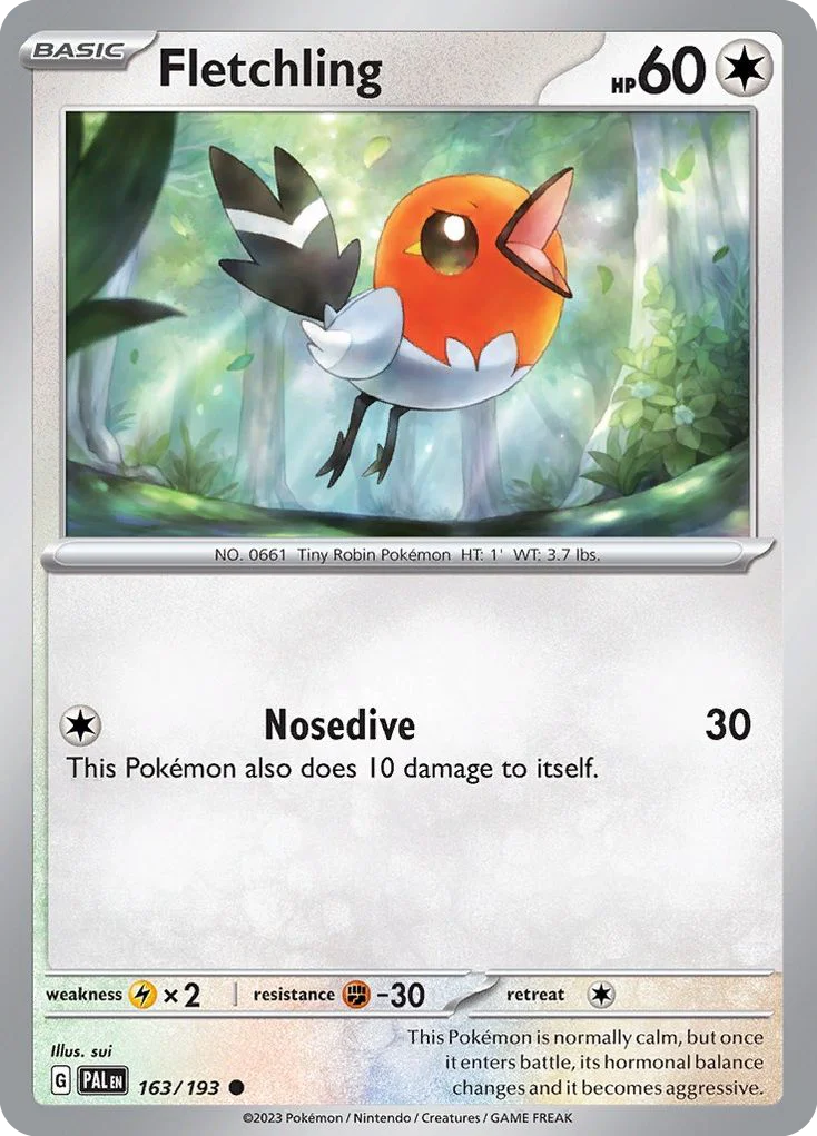 Fletchling 163/193 Common
