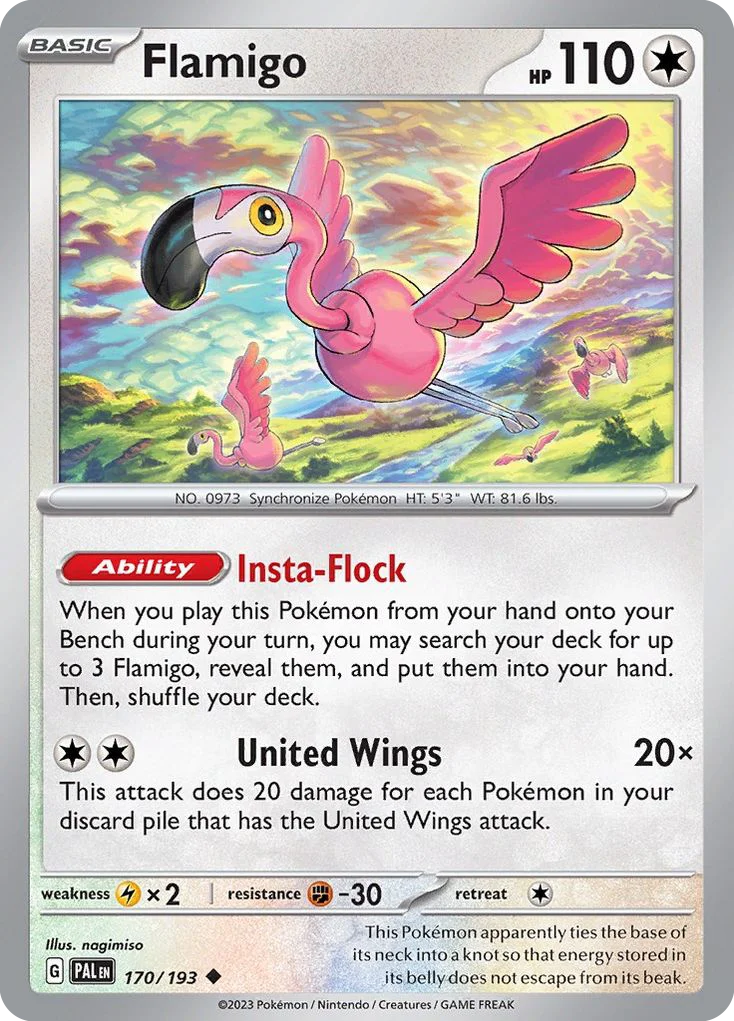 sv2-170 Flamigo 170/193 Uncommon