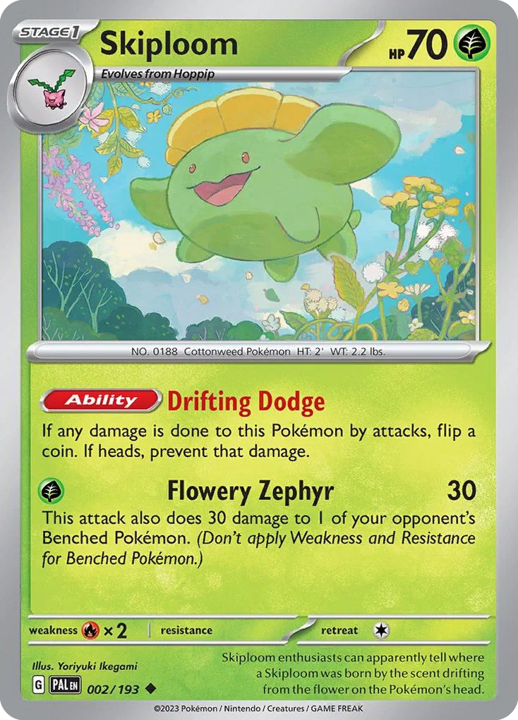 Skiploom 002/193 Uncommon