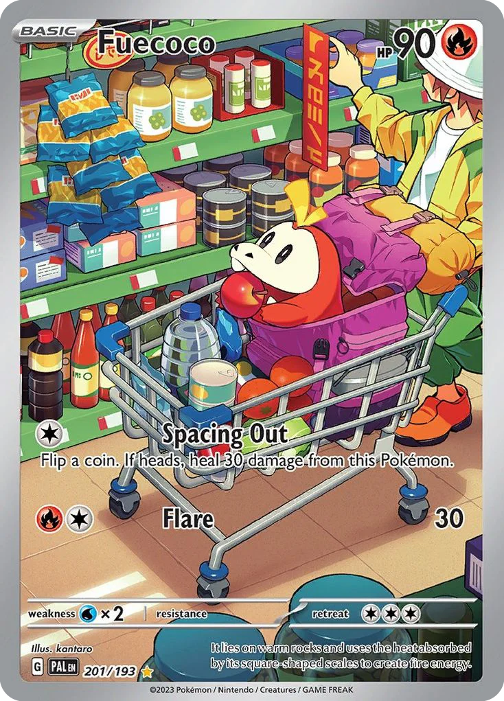 sv2-201 Fuecoco 201/193 Illustration rare
