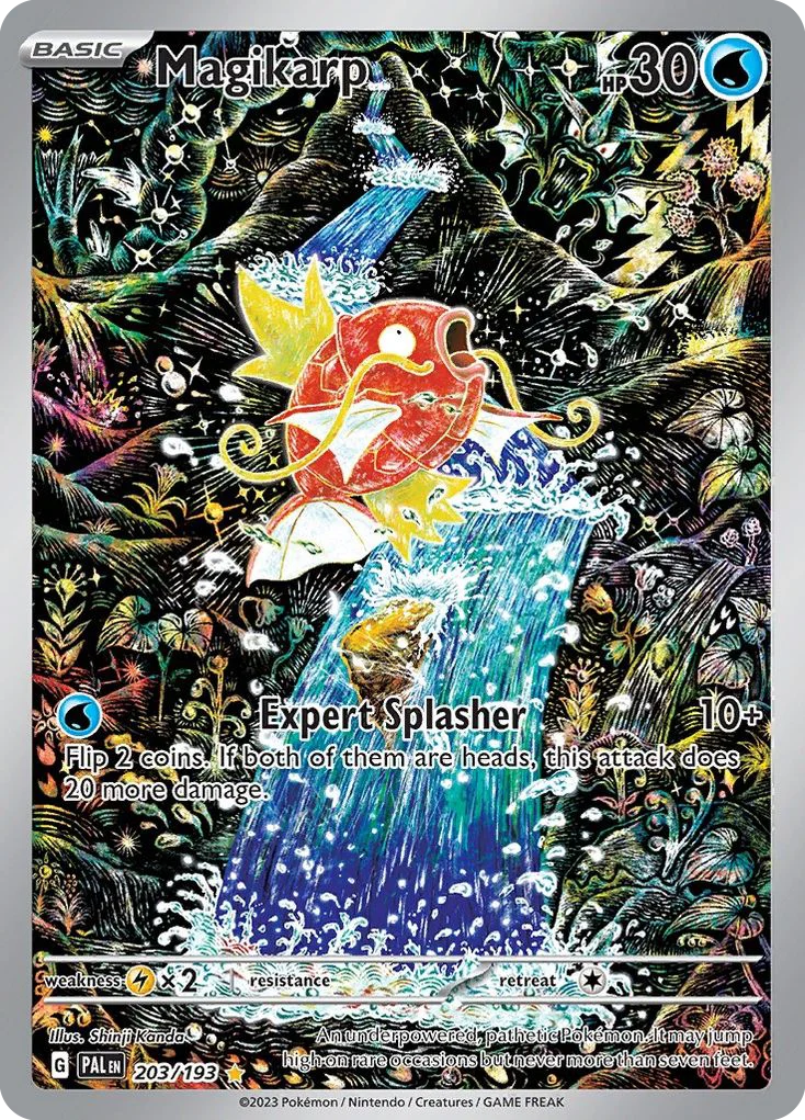 sv2-203 Magikarp 203/193 Illustration rare
