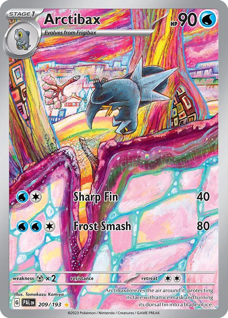 sv2-209 Arctibax 209/193 Illustration rare