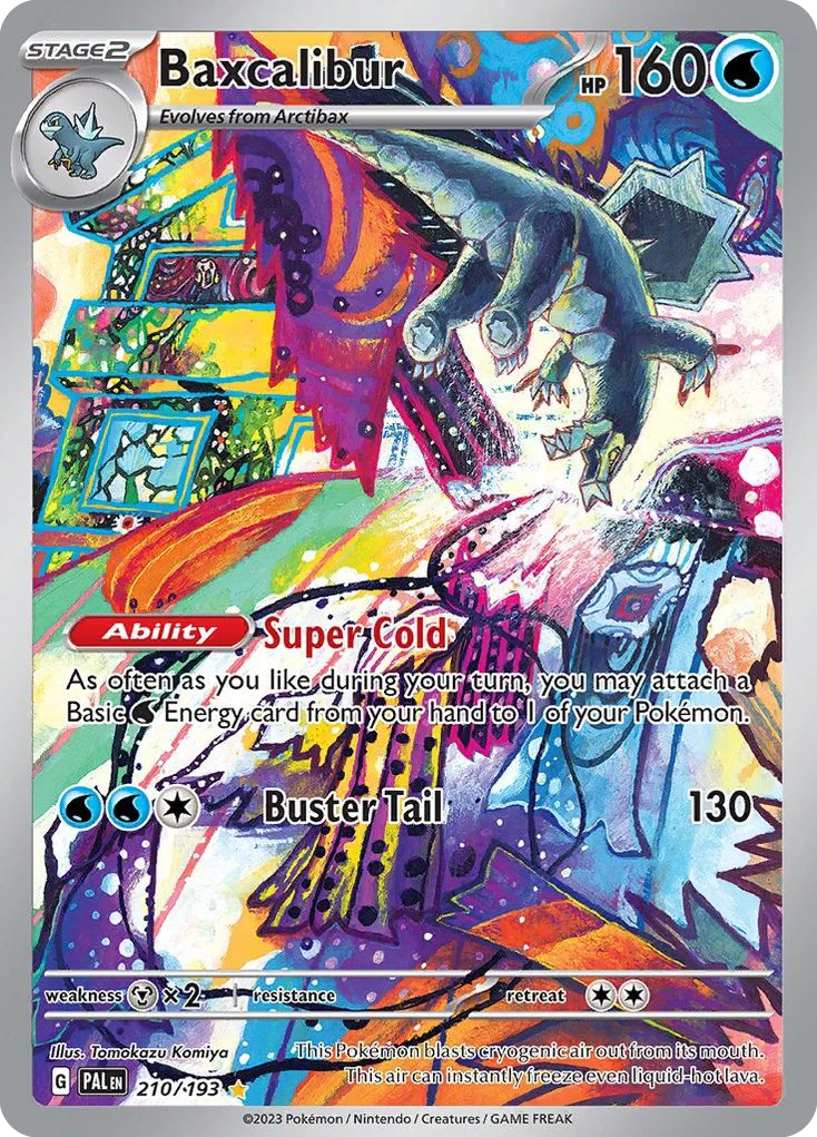 sv2-210 Baxcalibur 210/193 Illustration rare