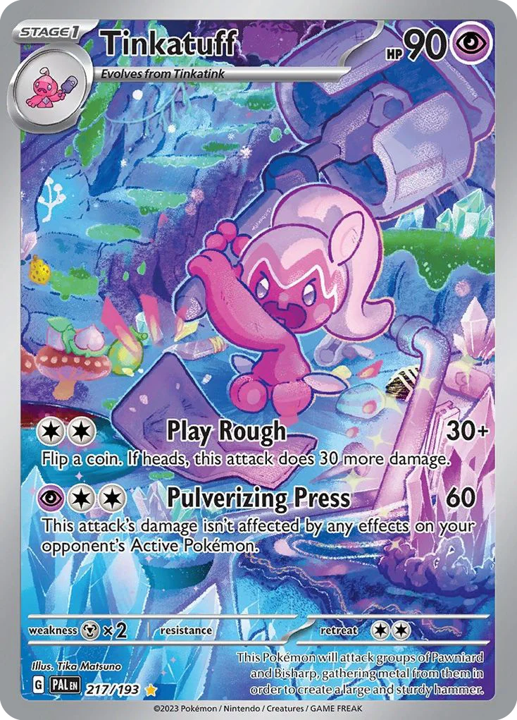 sv2-217 Tinkatuff 217/193 Illustration rare