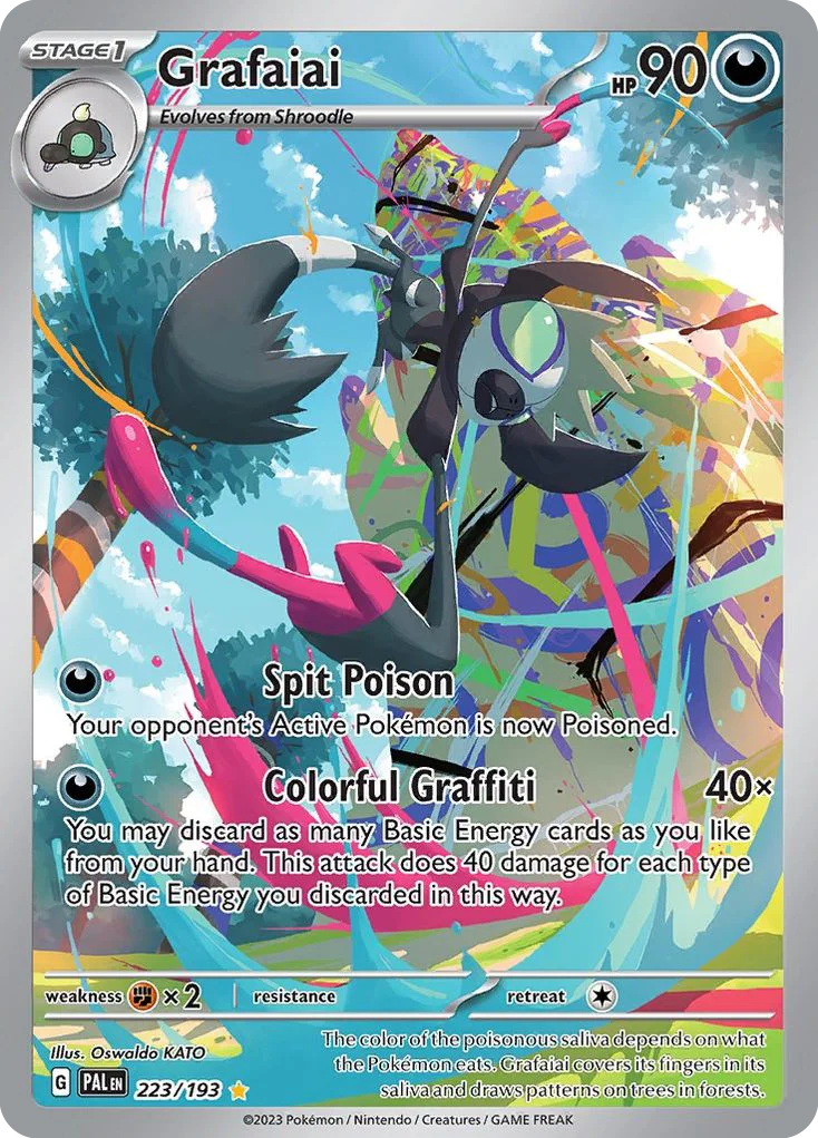 sv2-223 Grafaiai 223/193 Illustration rare