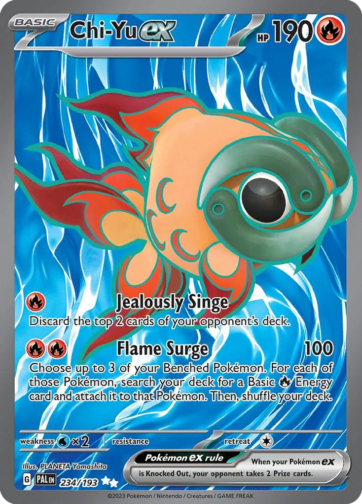 sv2-234 Chi-Yu ex 234/193 Ultra rare