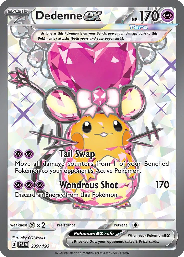 sv2-239 Dedenne ex 239/193 Ultra rare