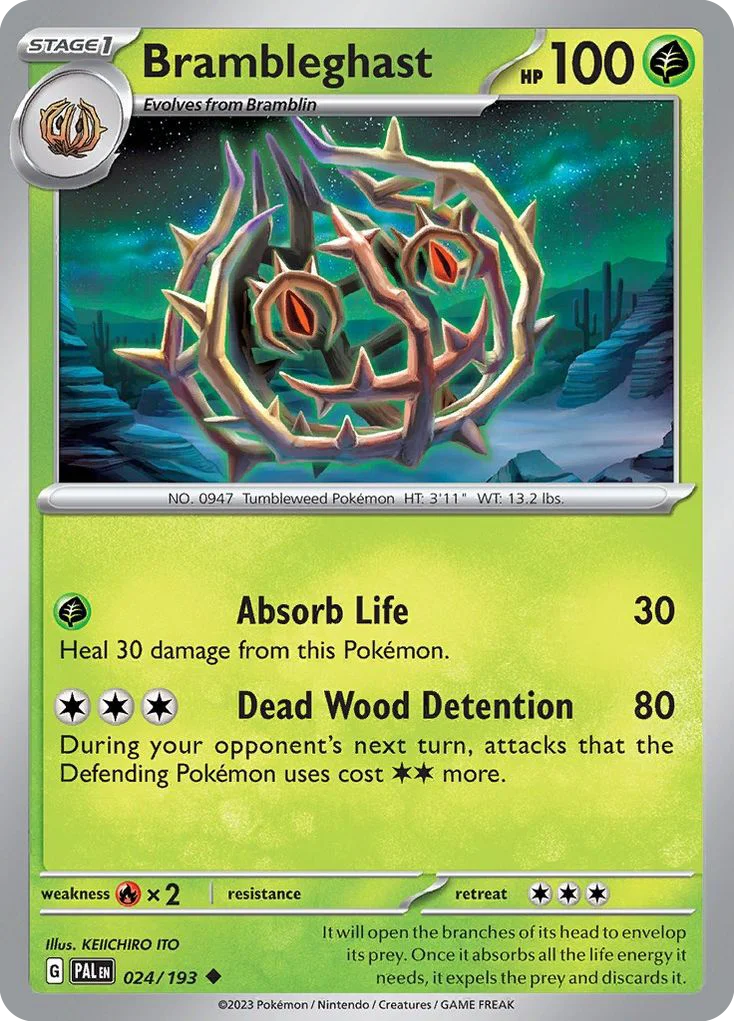 Brambleghast 024/193 Uncommon