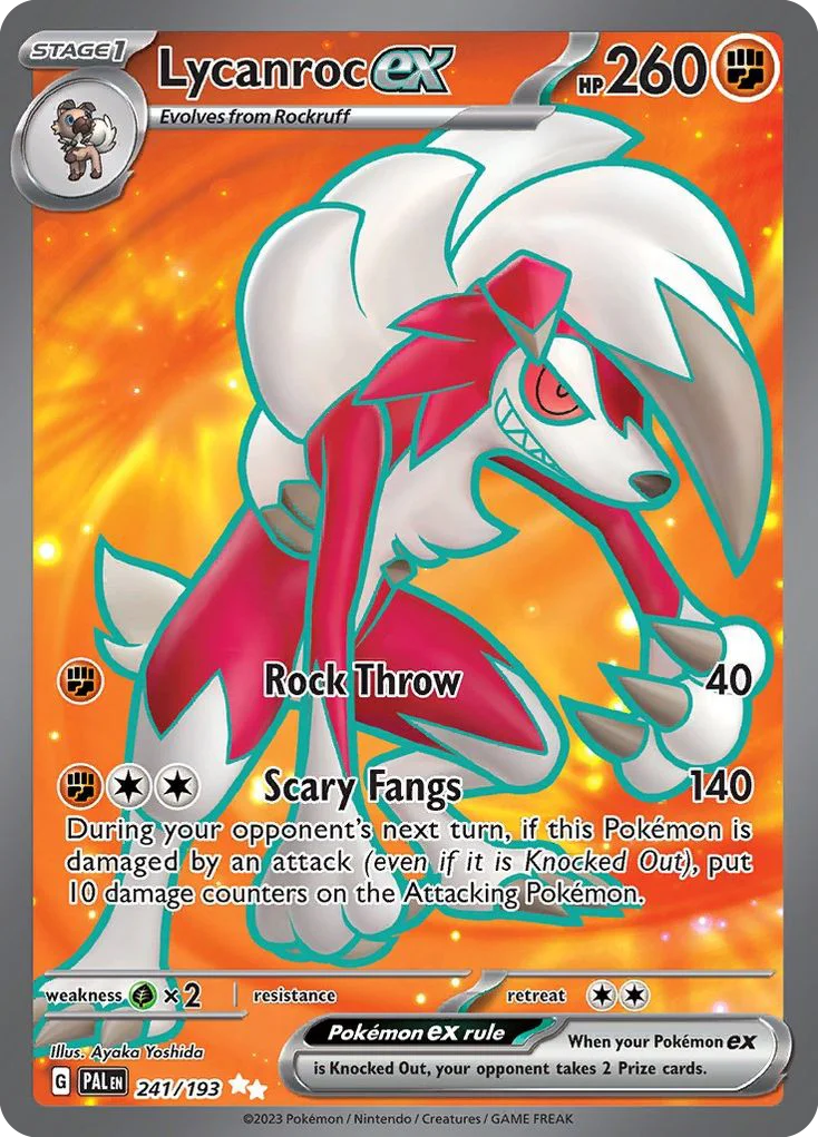 Lycanroc ex 241/193 Ultra rare