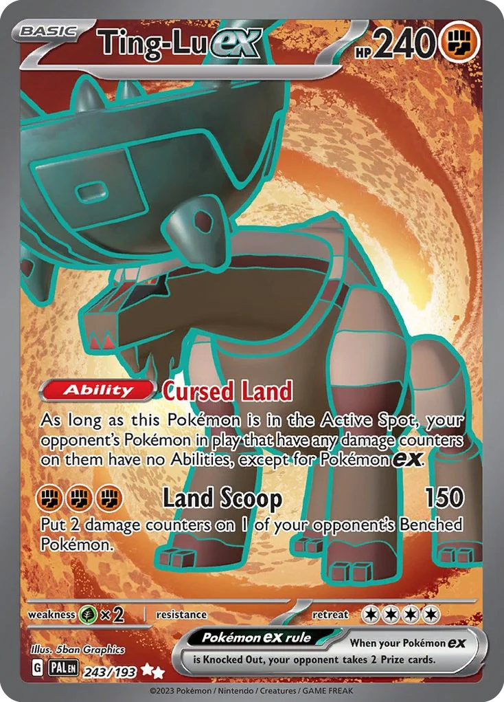 Ting-Lu ex 243/193 Ultra rare