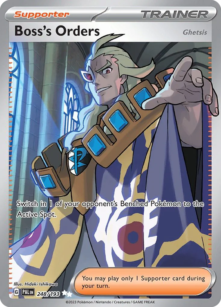 Boss's Orders (Ghetsis) 248/193 Ultra rare