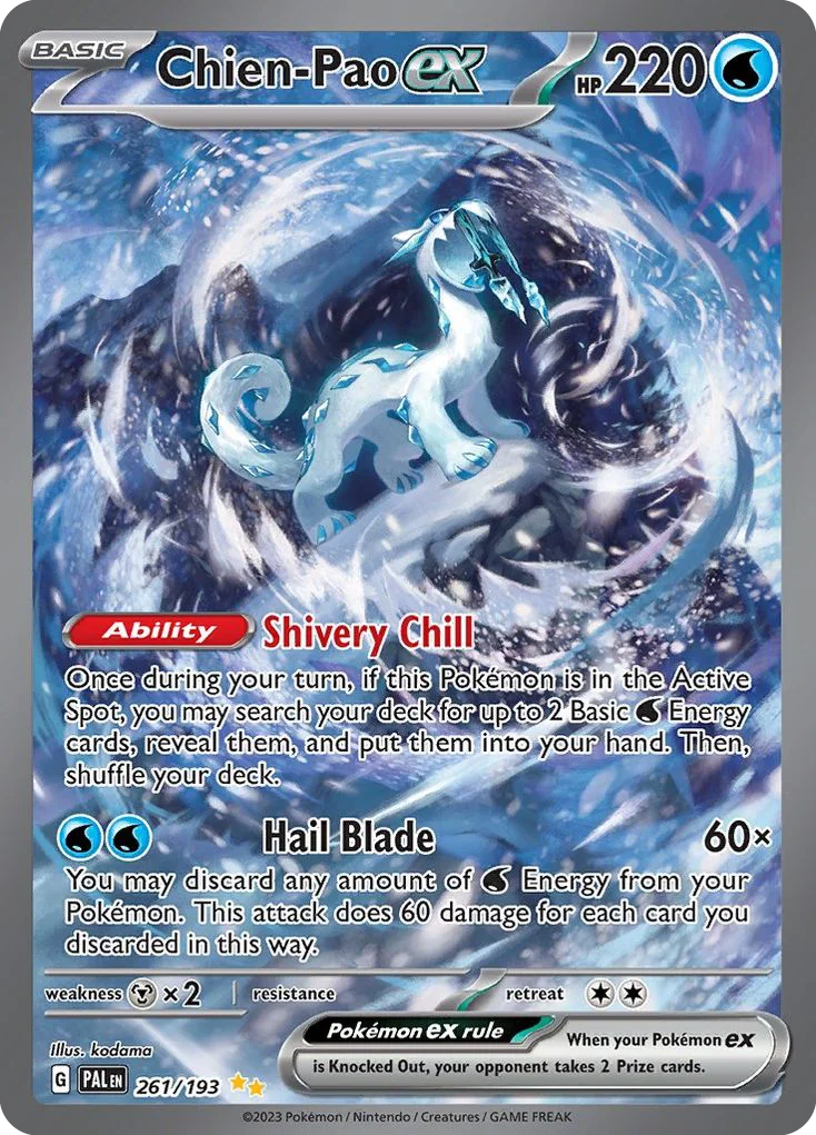 Chien-Pao ex 261/193 Special illustration rare