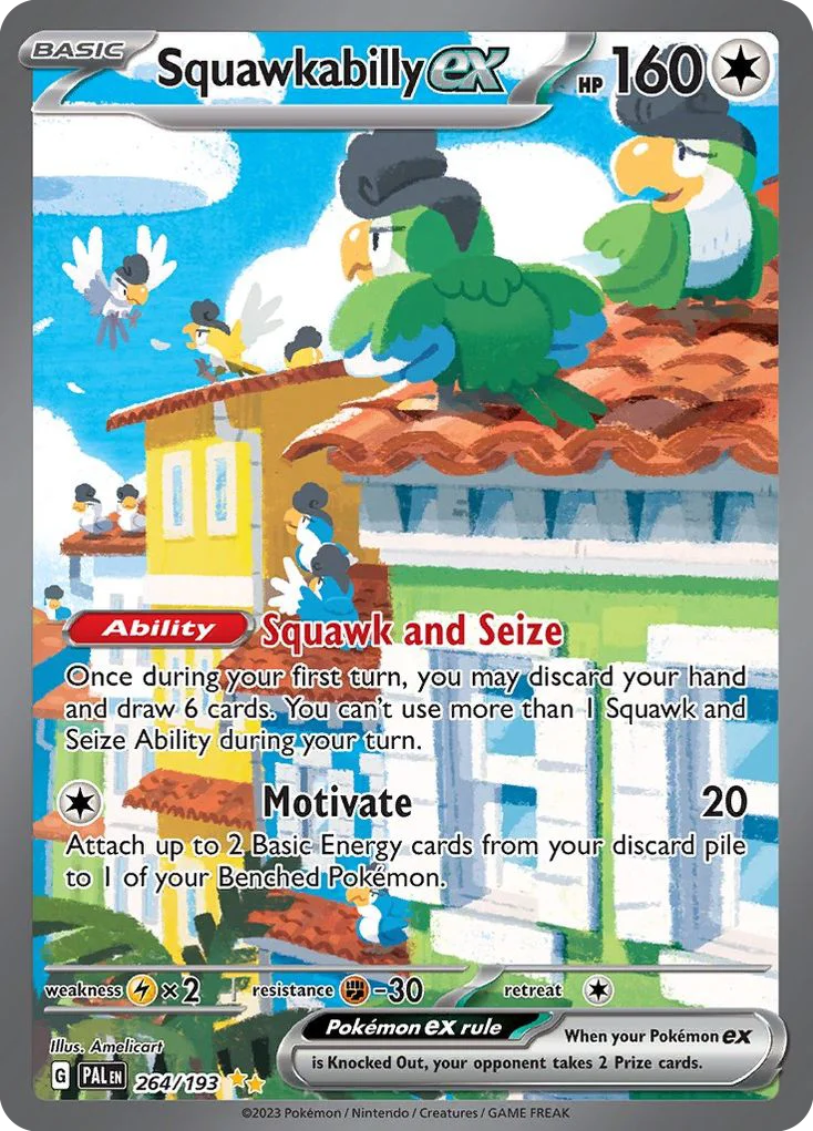 Squawkabilly ex 264/193 Special illustration rare