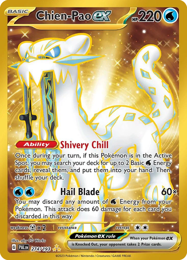 Chien-Pao ex 274/193 Hyper rare