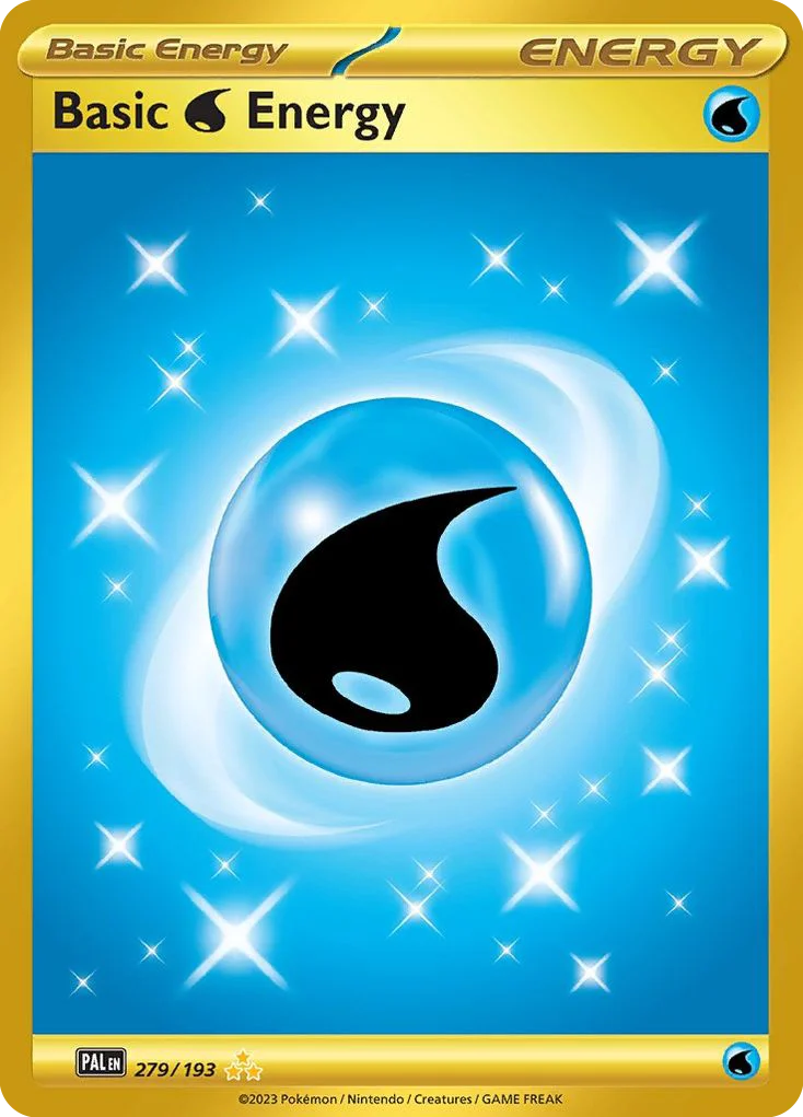 sv2-279 Basic Water Energy 279/193 Hyper rare