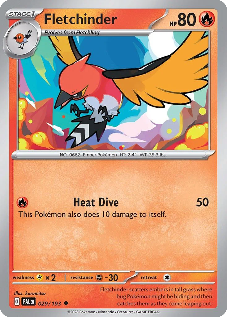 Fletchinder 029/193 Uncommon