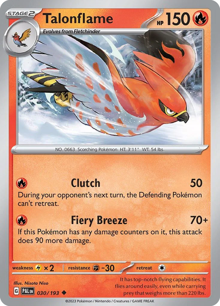 Talonflame 030/193 Uncommon