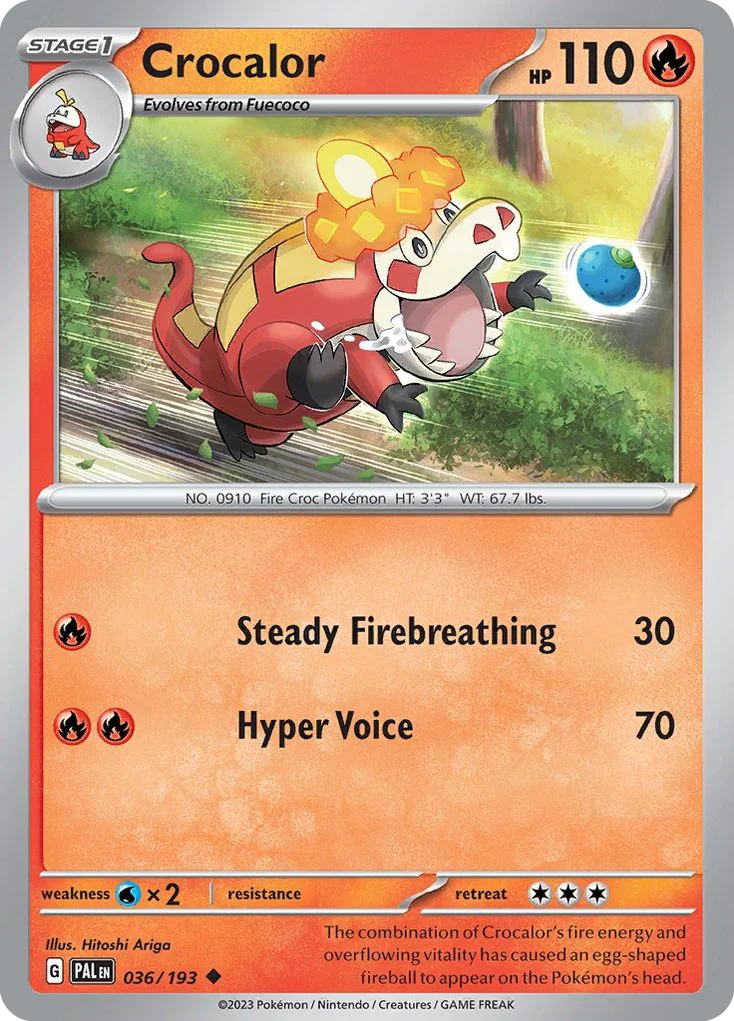Crocalor 036/193 Uncommon