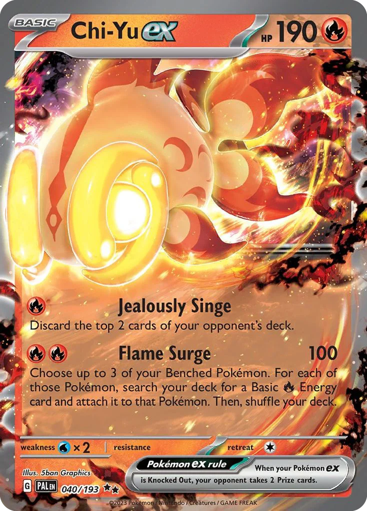 Chi-Yu ex 040/193 Double rare