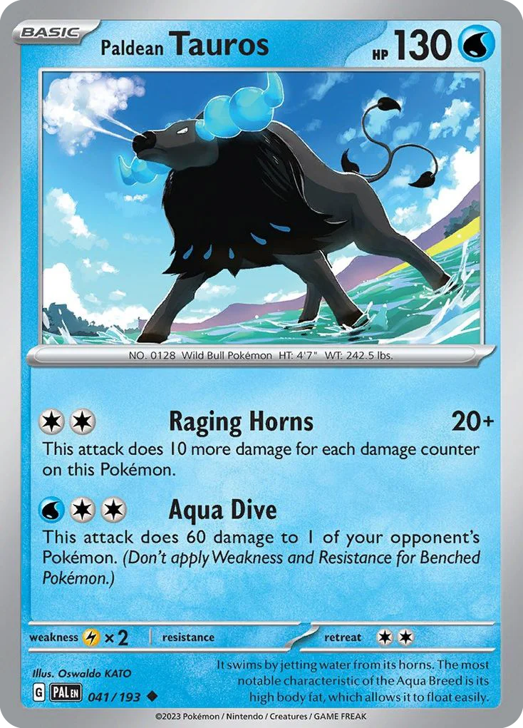 Paldean Tauros 041/193 Uncommon