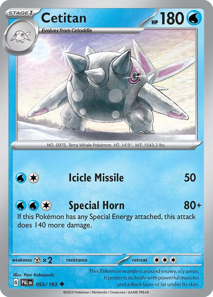 Cetitan 055/193 Uncommon