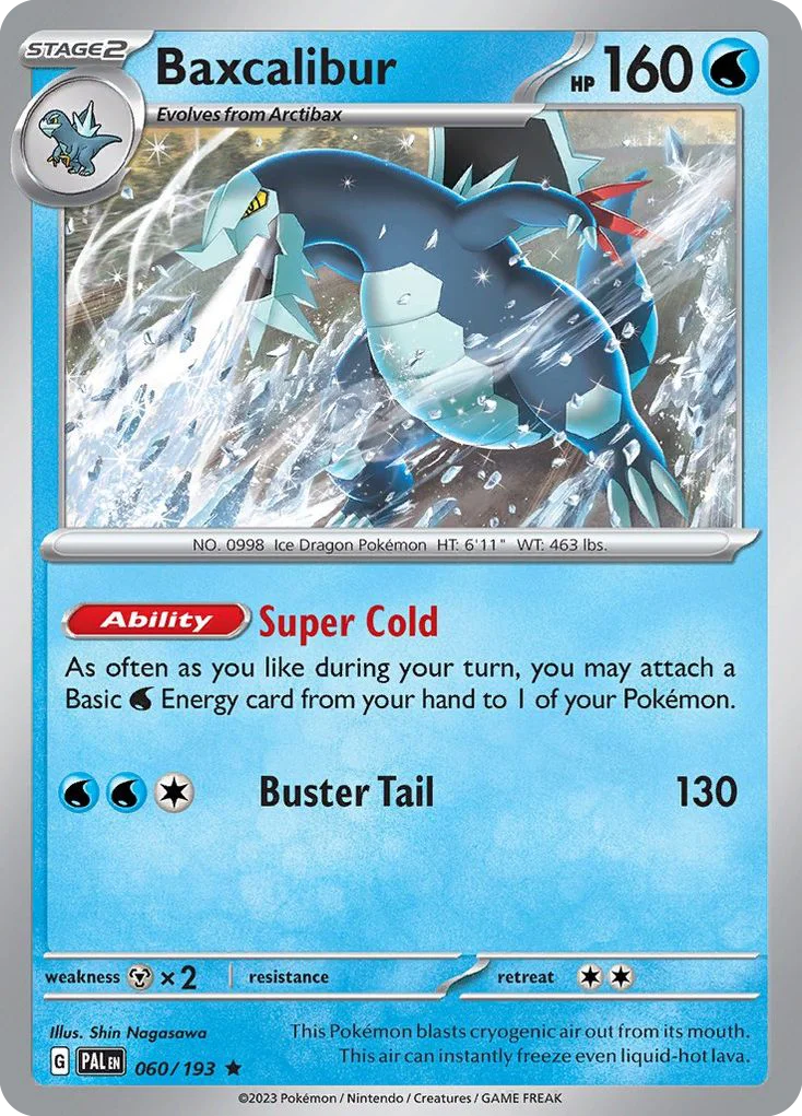 Baxcalibur 060/193 Rare