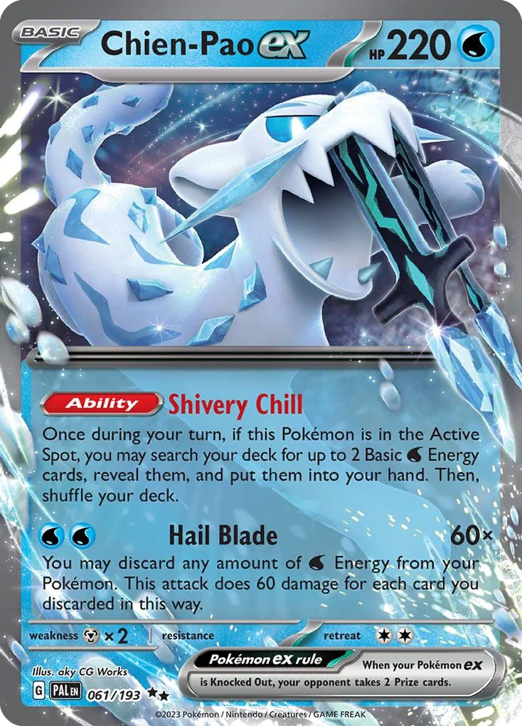 Chien-Pao ex 061/193 Double rare