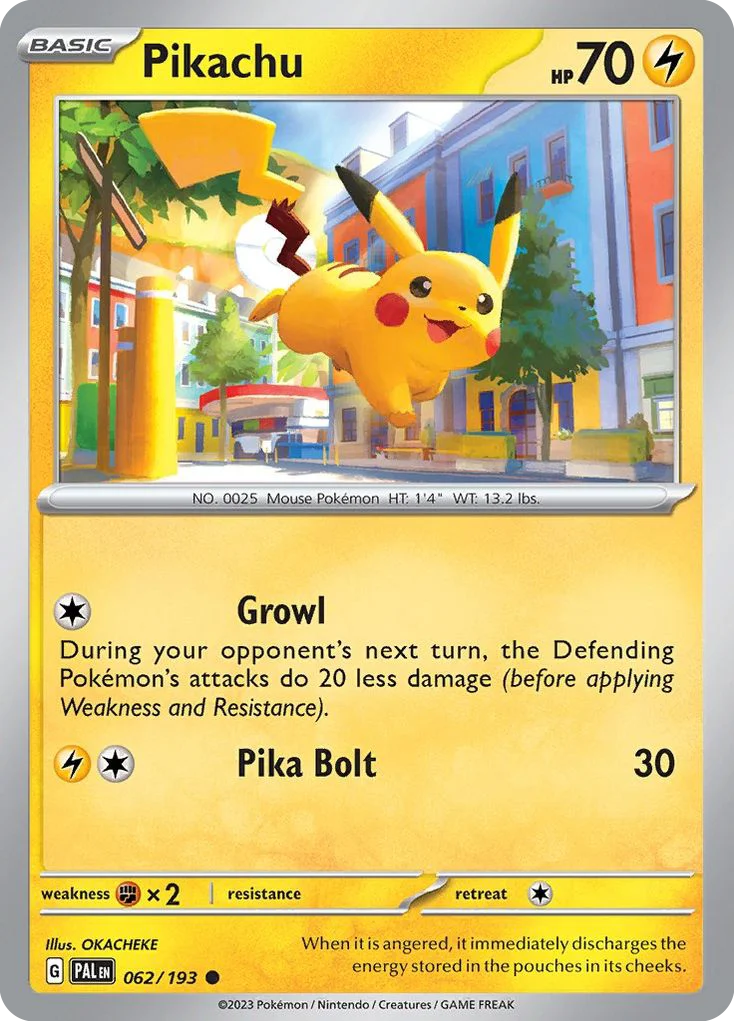 Pikachu 062/193 Common