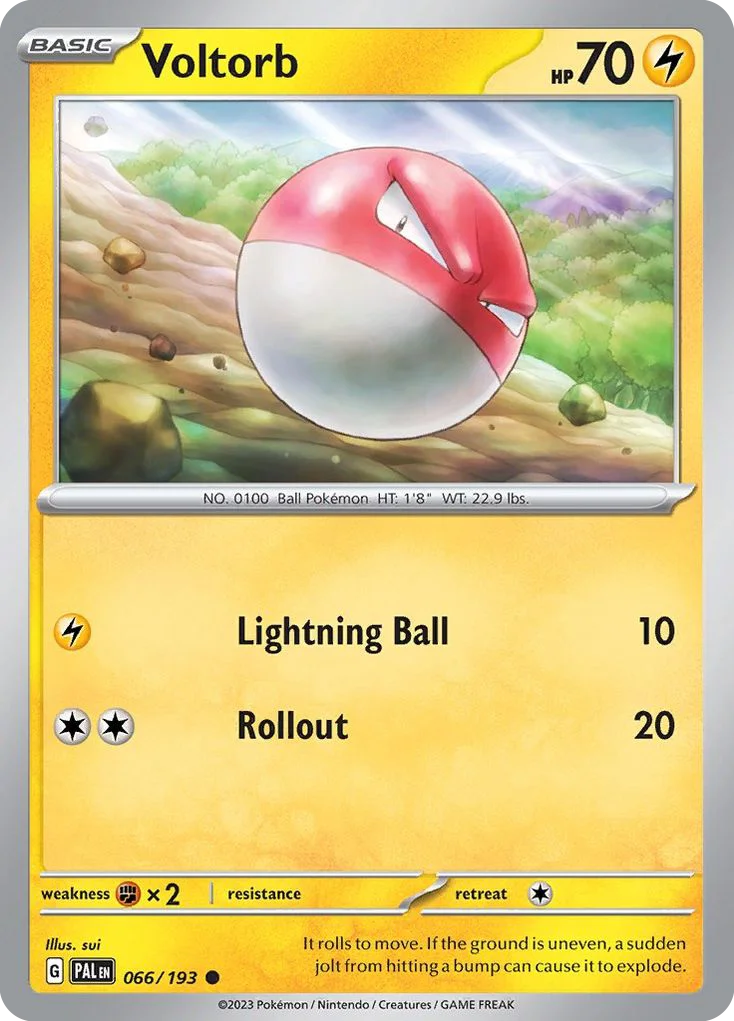Voltorb 066/193 Common