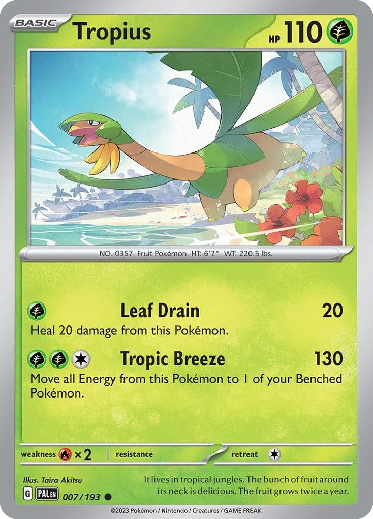 Tropius 007/193 Common