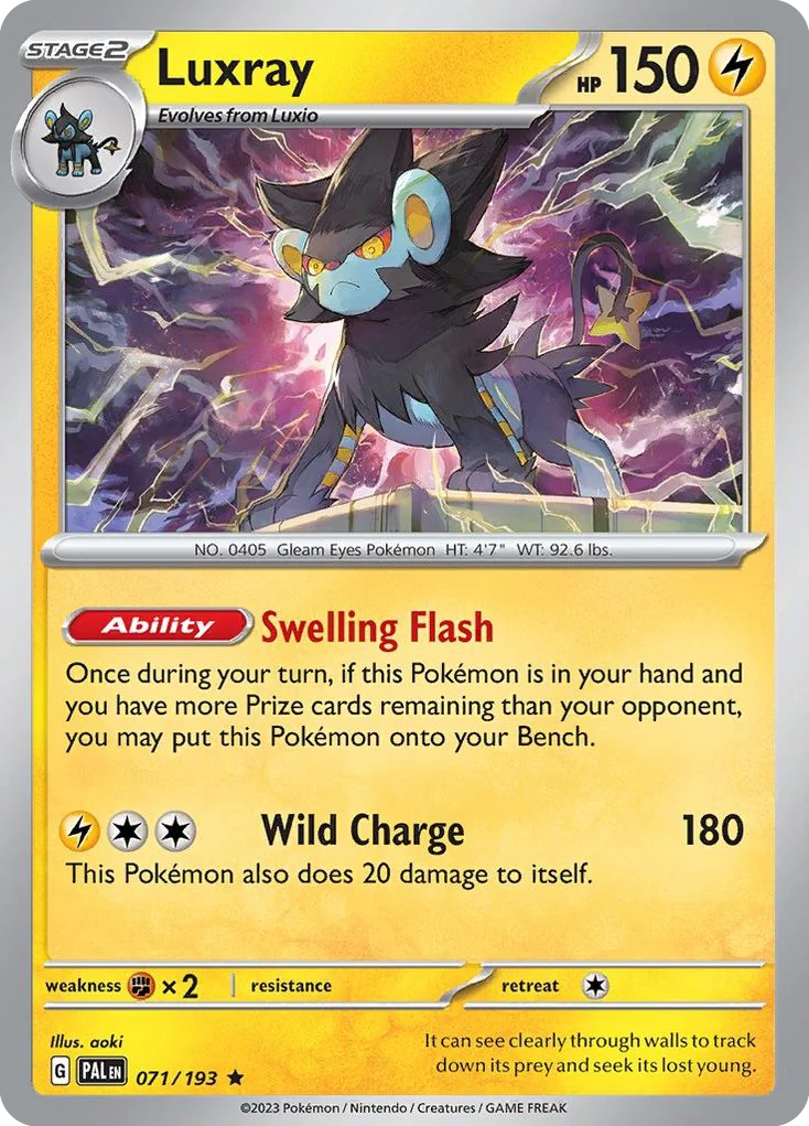 Luxray 071/193 Rare