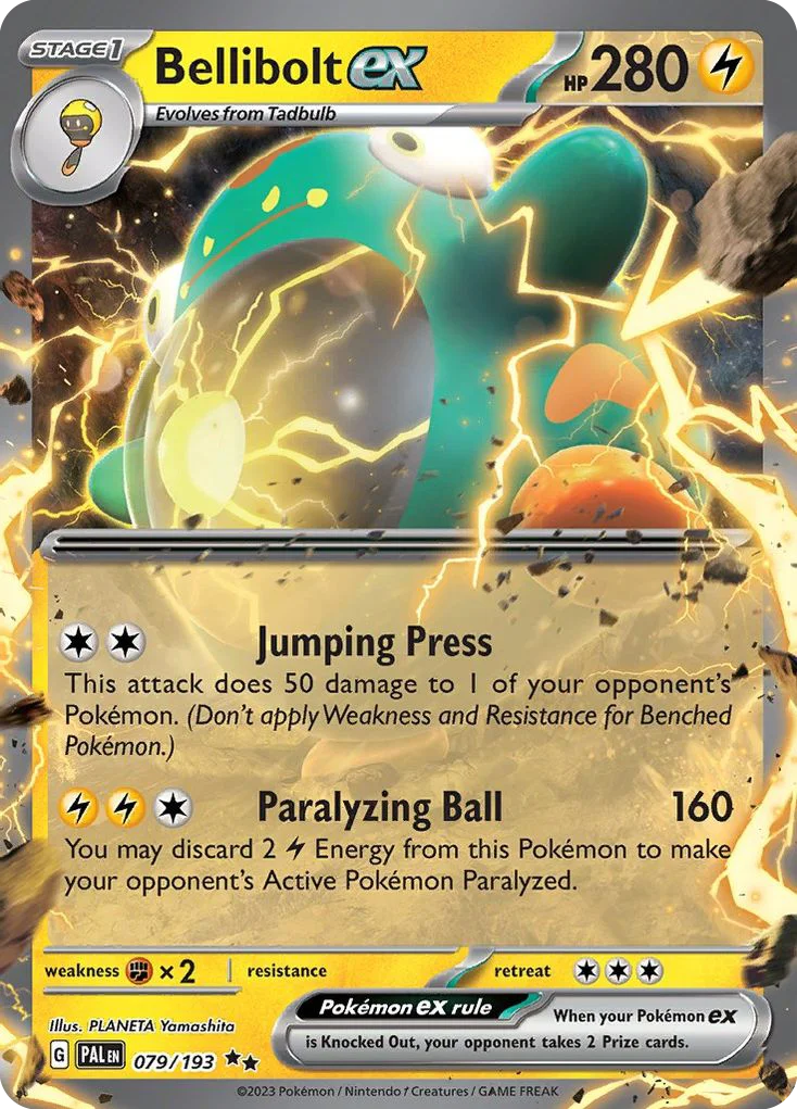 Bellibolt ex 079/193 Double rare