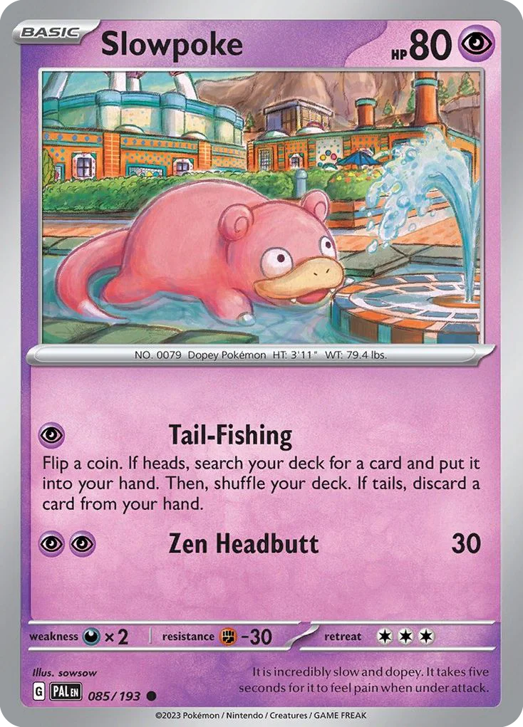 Slowpoke 085/193 Common