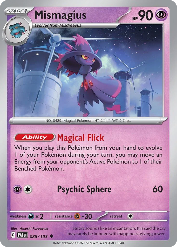 Mismagius 088/193 Uncommon
