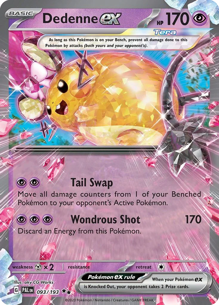 Dedenne ex 093/193 Double rare