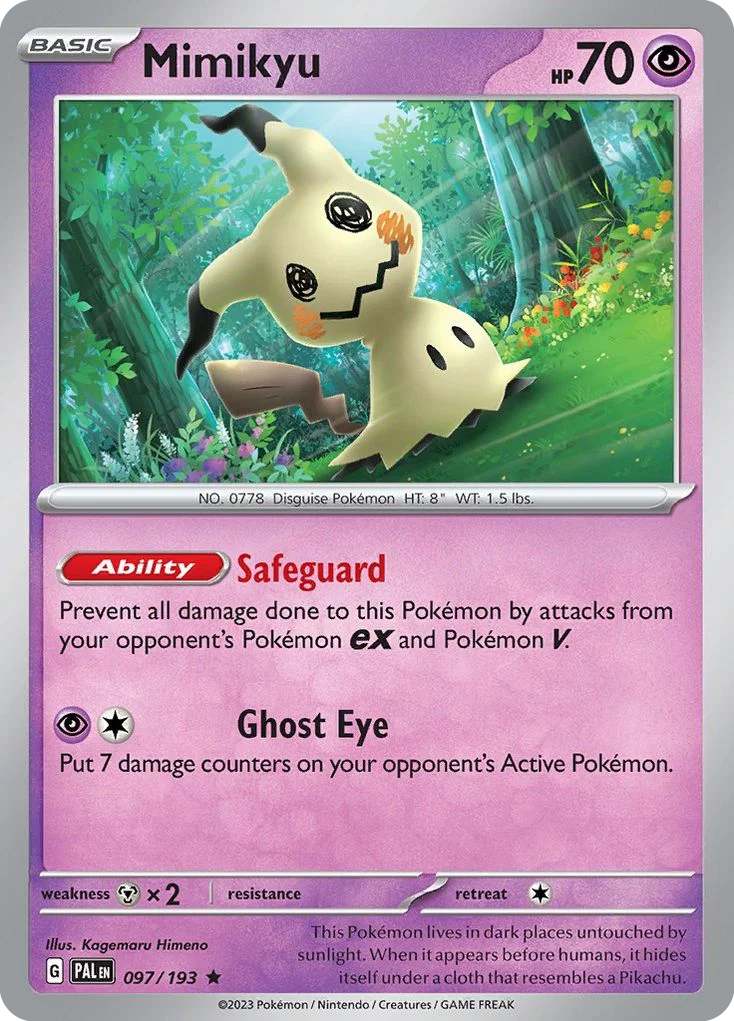 Mimikyu 097/193 Rare