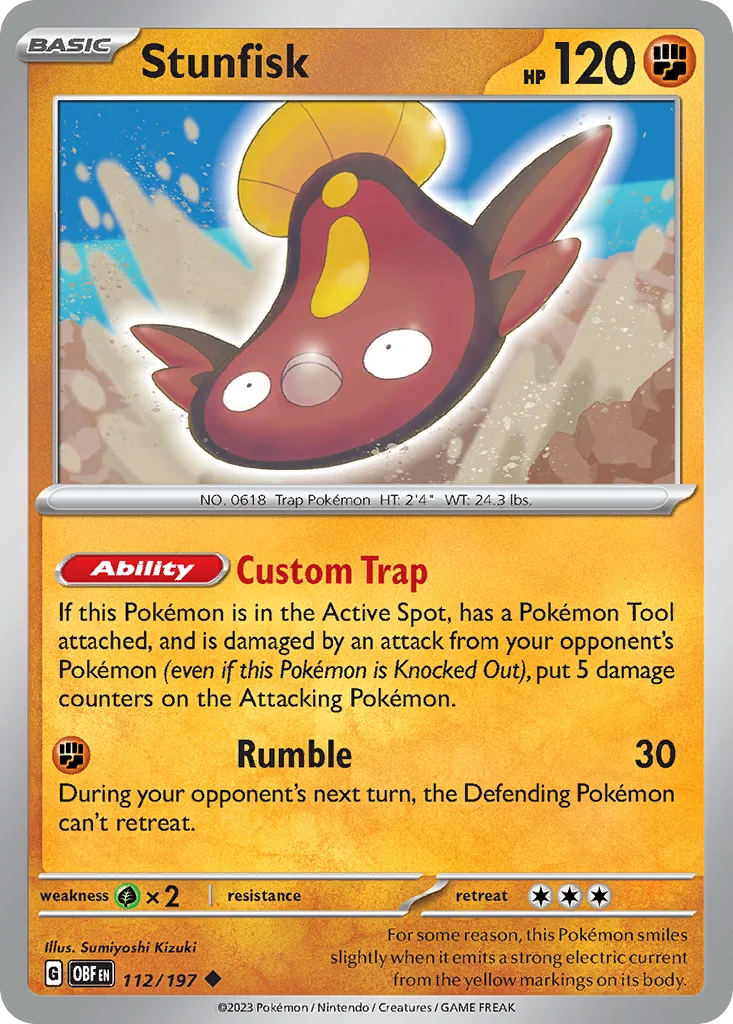 Stunfisk 112/197 Uncommon
