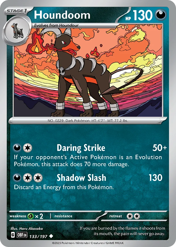 Houndoom 133/197 Uncommon