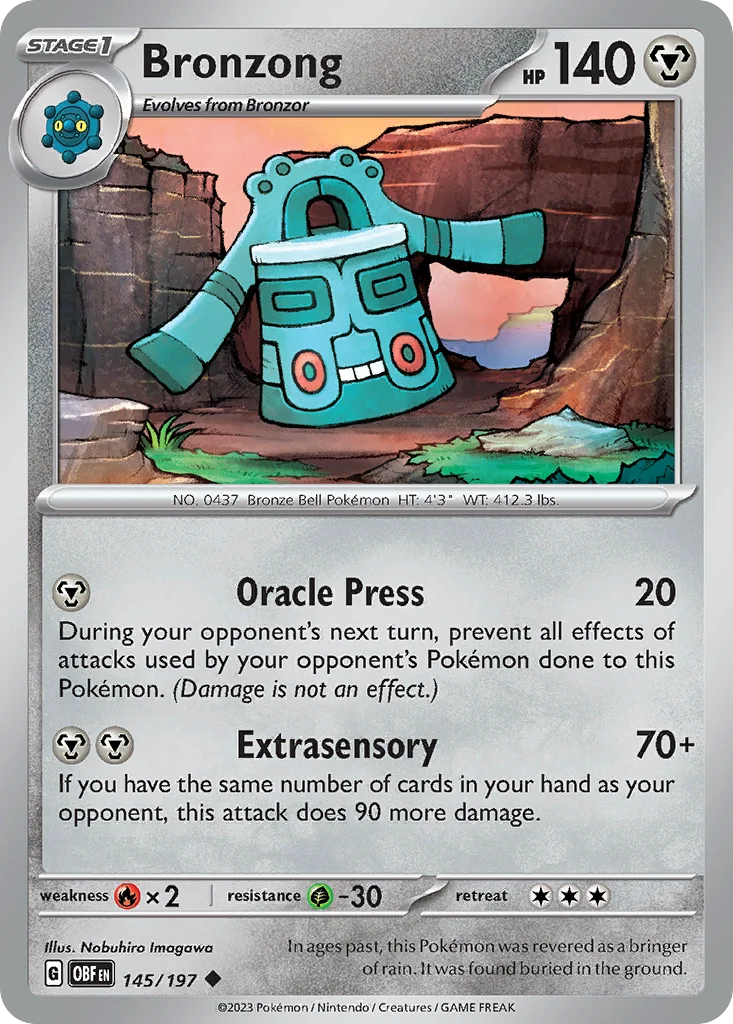 Bronzong 145/197 Uncommon