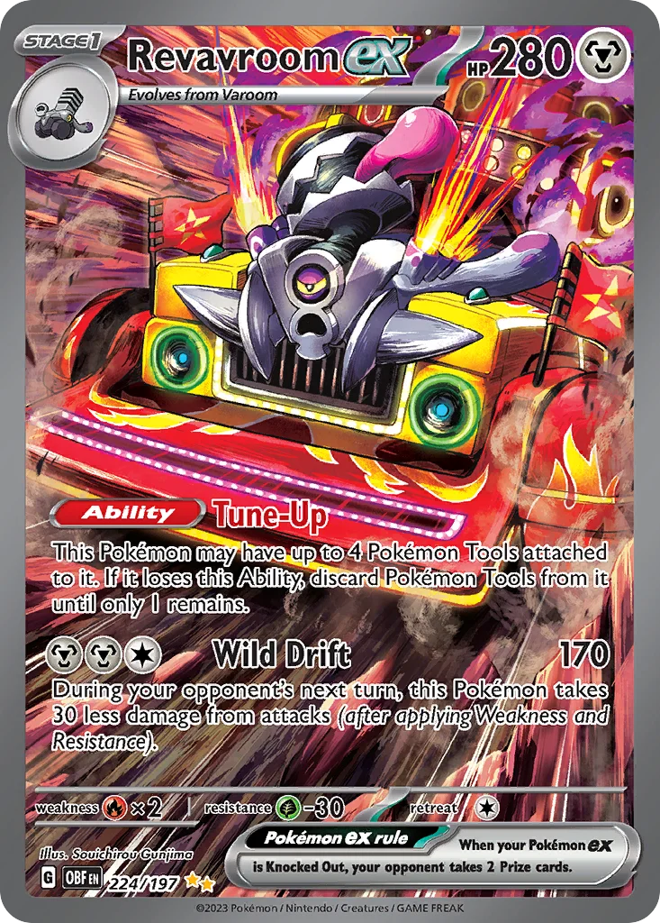 Revavroom ex 224/197 Special illustration rare