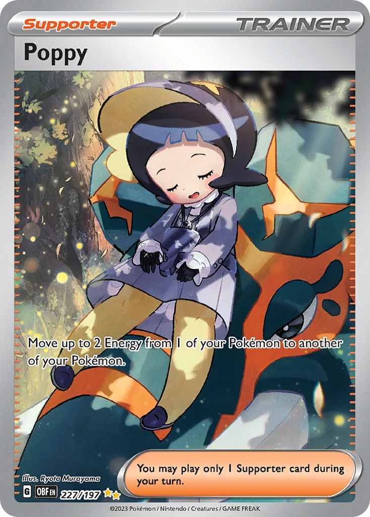 Poppy 227/197 Special illustration rare