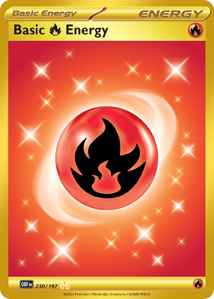 Basic Fire Energy 230/197 Hyper rare
